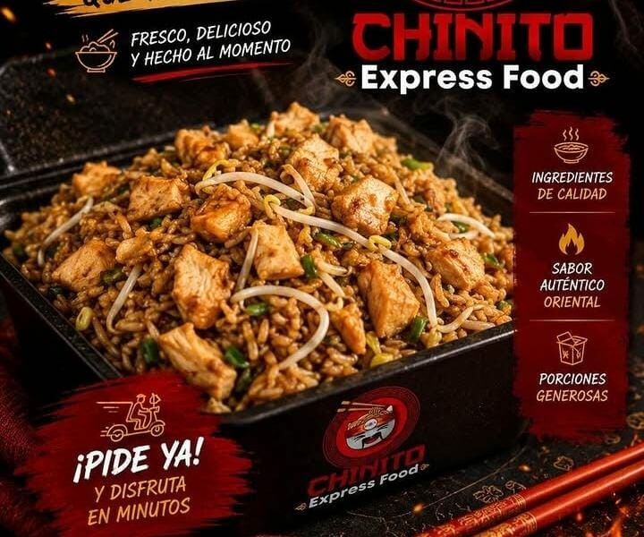 Arroz chino familiar sencillo